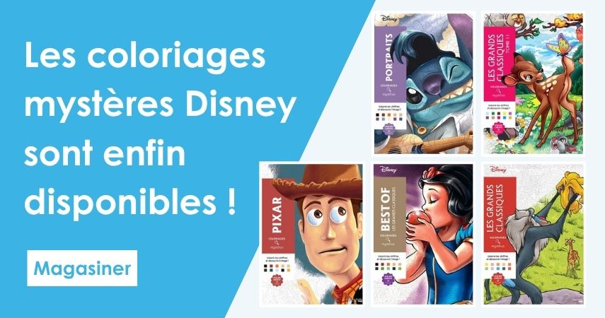 Coloriages mysteres Disney